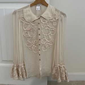 Oscar de la renta blouse